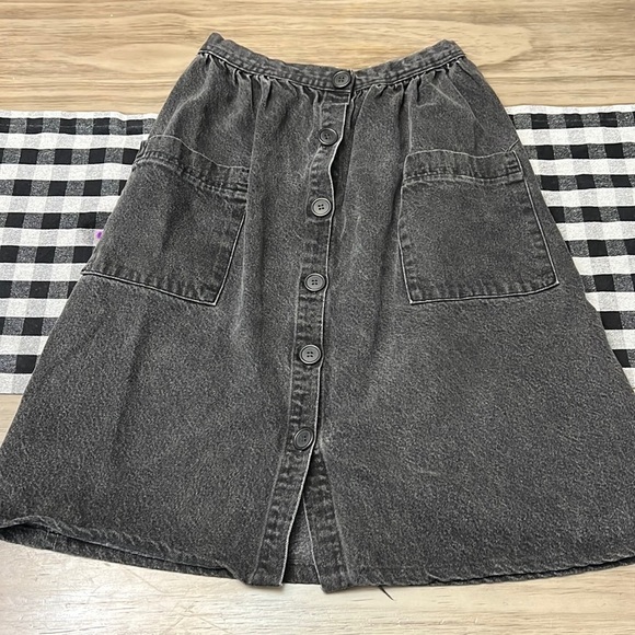 HAND MADE HIGH WAISTED SKIRT - Picture 1 of 13